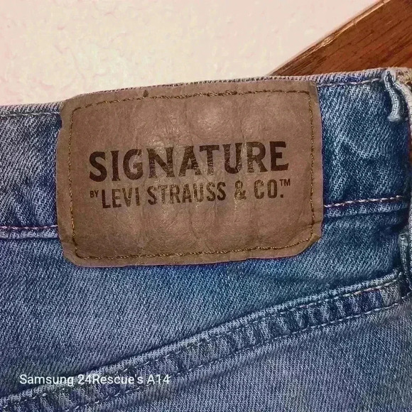 Men's Signature Levi Strauss 32/34 L Jesus Lord Branding Virgin Mary Rosary - Picture 6 of 16